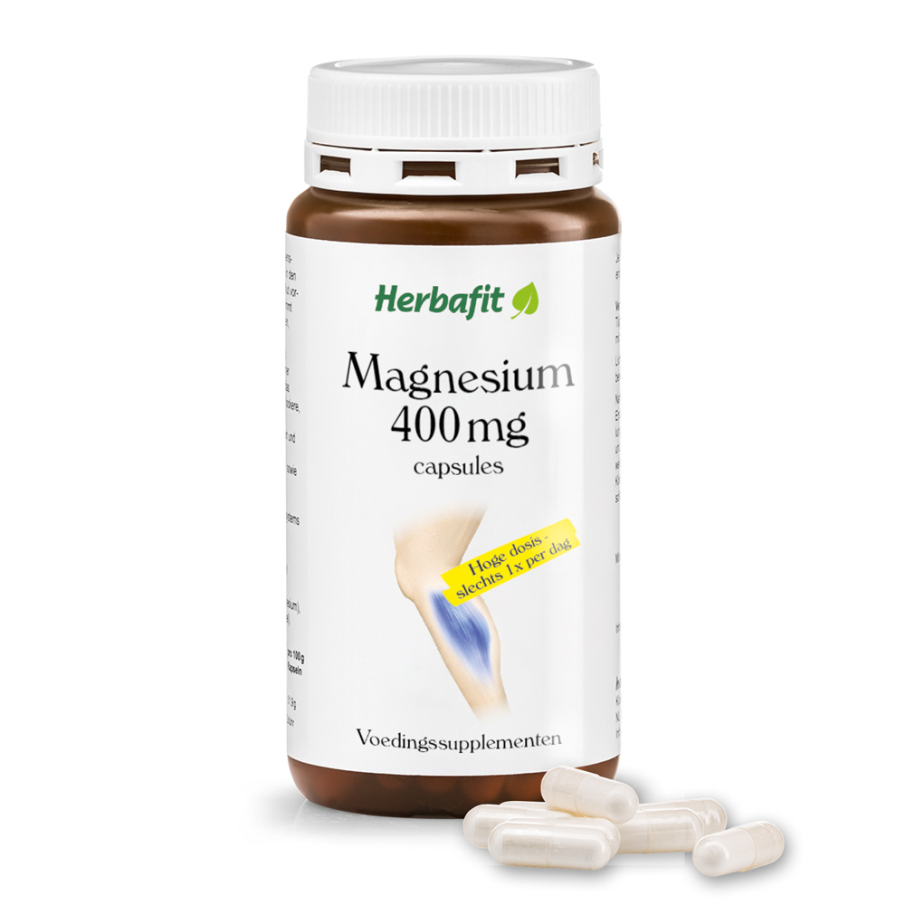 Broek Individualiteit Voetganger Magnesium 400 mg capsules nu goedkoop online kopen | Herbafit
