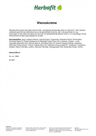 Wierookcrème 200 ml