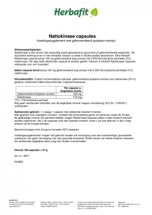 Nattokinase capsules 48 g