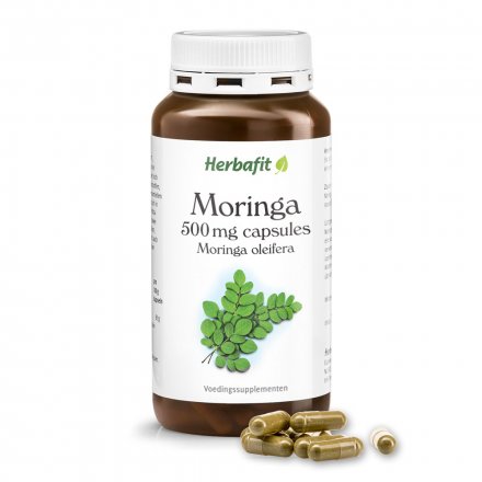 Moringa capsules 500 mg - Moringa oleifera 142 g